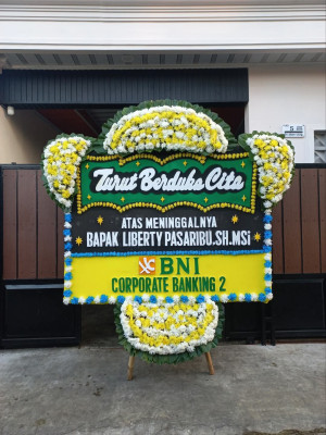 Papan Bunga Duka di Lubuk Baru