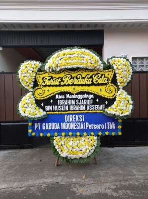 Papan Bunga Duka di Lubuk Baru