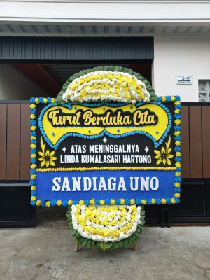 Papan Bunga Duka di Lubuk Baru