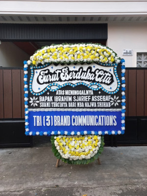 Papan Bunga Duka di Lubuk Baru